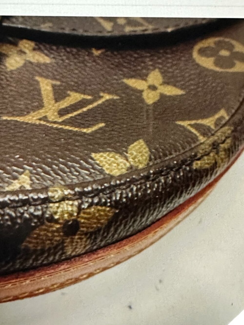 Authentic Louis Vuitton Vintage Brown Monogram Chantilly PM - Picture 7 of 11